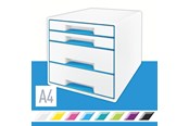 Archivierung und Aufbewahrung - Leitz WOW CUBE Schubladenbox Blau - 52132036