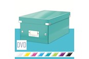 Archivierung und Aufbewahrung - Leitz  Click & Store WOW DVD Aufbewahrungsbox Eisblau - 60420051