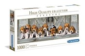 Puzzle - Clementoni 1000 pcs. High Quality Collection Panorama BEAGLES Boden - 39435