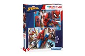 Puzzle - Clementoni Puzzle Spiderman 2x60st. Boden - 21608
