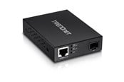 Repeater, boosters, bridges & Transceiver - TRENDnet TFC-PGSFP Gigabit PoE PD SFP Fiber Media Converter - TFC-PGSFP