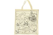 Spielzeug - Goki Cotton Carrier Bag-Dinosaur XL - 58809