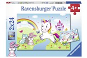 Puzzle - Ravensburger Unicorn 2x24p - 78288