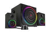 Lautsprecher - Computer - Speed-Link SPEEDLINK GRAVITY CARBON RGB - 2.1 PC-Lautsprecher - SL-830100-BK
