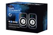 PC Lautsprecher - Nedis Gaming Xyagos - GSPR20020BK