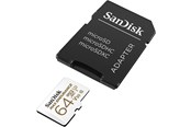 Speicherkarten - SANDISK MAX Endurance microSD/SD - 100MB/s - 64GB - SDSQQVR-064G-GN6IA