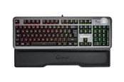 Tastaturen - QPAD MK-95 - keyboard - with volume wheel - German - Tastatur - Deutsch - Schwarz - 9J.P7R81.K0G