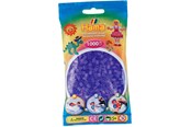 Kreativ-Spiele - Hama Ironing beads-Lilac transparent 1000 pcs - 207-74
