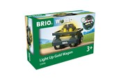 BRIO - Brio Light Up Gold Wagon - 33896
