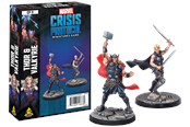 Brettspiele - Asmodee Marvel Crisis Protocol Thor & Valkyrie - FMSG11