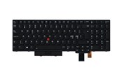 Tastaturen - Lenovo Chicony - Laptop Ersatztastatur - Nordic ISO - Schwarz - 01HX258