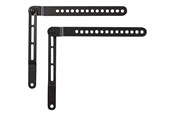 Wandhalterungen, AV-Halterungen & AV-Möbel - Nedis SBMT10BK - mounting kit (full-motion) - Max 10 kg - recommended for 65" - SBMT10BK