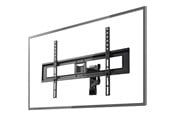 Wandhalterungen, AV-Halterungen & AV-Möbel - Nedis TVWM1550BK - wall mount (full-motion) - Max 25 kg - recommended for 70" - TVWM1550BK