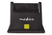 Eingangsadapter - Nedis CRDRU2SM3BK - SMART card reader - USB 2.0 - CRDRU2SM3BK