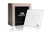 Smart-Home - MCO Home Glass Touch Switch GEN5 (2 Buttons) - MCOETPS412B