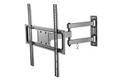 Wandhalterungen, AV-Halterungen & AV-Möbel - Deltaco full-motion 3-way wall 32"-55" 35kg 20 - Max 35 kg - recommended for 55" - ARM-1200