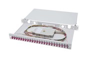 Netzwerkzubehör - DIGITUS 1U - Fiber Optic Sliding Splice Box - DN-96332-4