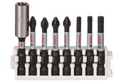 Bohrer & Bits - Bosch BITSSÆT IMPACT PH-PZ-TX 50MM STHOLD 8ST - 2608522326