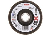 Winkelschleifer - Bosch LAMELSLIBESKIVE XLOCK SKRÅ BFM 125 K80 - 2608621769