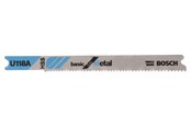 Stichsägen - Bosch STIKSAVKLINGE U118A 50MM 3 STK METAL - 2608631511
