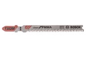 Stichsägen - Bosch STIKSAVKLINGE T102BF CLEAN PMMA 5 STK - 2608636781