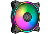 Gehäuselüfter - Cooler Master MasterFan MF120 HALO - Gehäuselüfter - 120mm - Schwarz mit RGB LED - 30 dBA - MFL-B2DN-18NPA-R1