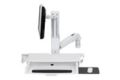 Monitorhalterung - Ergotron StyleView Combo Arm with Worksurface & Pan - 45-583-216