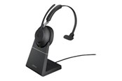 Kopfhörer/Headsets - Jabra Evolve2 65 Link380a UC Mono Stand Black - 26599-889-989