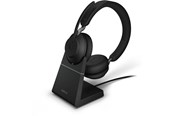 Kopfhörer/Headsets - Jabra Evolve2 65 Link380c UC Stereo Stand Black - 26599-989-889
