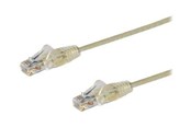 Netzwerk - Kabel - StarTech.com 1.5m CAT6 Cable - Grey Slim CAT6 Patch Cord - Snagless - LSZH - patch cable - 1.5 m - grey - Grau - 1m - N6PAT150CMGRS