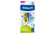 Hobby-Zubehör - Pelikan Buntstifte Set Bicolor, 12 Stifte mit 24 Farben - 700146