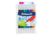 Hobby-Zubehör - Pelikan Fasermaler Colorella® Duo, 10 Farben - 973172
