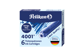 Utensilien zum Schreiben und Zeichnen - Pelikan Tintenpatronen TP/6 Tinte 4001® Königsblau - 100401545
