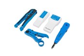 Netzwerkzubehör - Lanberg NT-0302 Network Toolkit RJ45 RJ11 Cable Tester - Crimping Stripping LSA-Insertion Tool - NT-0302