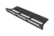 Netzwerkzubehör - Lanberg PPKS-1124-B - patch panel (blank) - 1U - 19" - PPKS-1124-B
