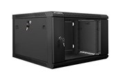 Rack-Gehäuse - Lanberg WF01-6606-10B - 6U Wall Mount Rack Cabinet - WF01-6606-10B