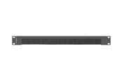 Rack-Gehäuse - Lanberg AK-1103-B - 1U - Brush Panel - AK-1103-B