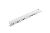 Netzwerkzubehör - Lanberg AK-1201-S 19" Cable Management Panel Type A 1U Grey - AK-1201-S