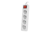Stromkabel (Extern) - Lanberg - power strip - 2500 Watt - PS1-04E-0150-W