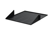Rack-Gehäuse - StarTech.com 2 Post Server Rack Shelf - Vented - Center Mount - Black - Supports up to 75 lb. - 2 post Network Rack Shelf rack shelf - 2U - CABSHF2POSTV2