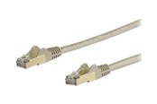 Netzwerk - Kabel - StarTech.com 7m CAT6a Ethernet Cable - Grey RJ45 Shielded Cable Snagless - patch cable - 7 m - grey - Grau - 7m - 6ASPAT7MGR