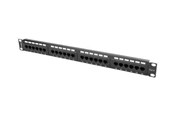 Netzwerkzubehör - Lanberg PPU6-1024-B - patch panel - 1U - 19" - PPU6-1024-B