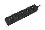 Stromkabel (Extern) - Lanberg - power strip - PS0-05E-0300-BK