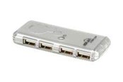 USB-Hubs - Value USB 2.0 Notebook Hub USB-Hubs - 4 - silber - 14.99.5015