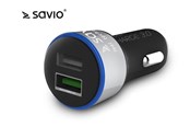Handys - Adapter und Ladegeräte - Savio SA-06/B car power adapter - SA-06/B