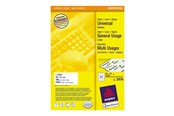 Papier, Fotopapier und Etiketten - Avery ILC universal etiket 70x37mm (2400) - 3474