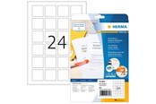 Papier, Fotopapier und Etiketten - HERMA QR-Code Etiketten A4, 40 x 40 mm, weiß, blickdicht, permanent haftend - 9642