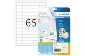 Papier, Fotopapier und Etiketten - HERMA PREMIUM Etiketten A4, 38,1 x 21,2 mm, weiß, permanent haftend - 5027