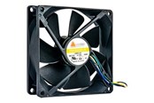 Gehäuselüfter - QNAP 92X92X25MM FAN 12V 4PIN - Gehäuselüfter - 92mm - Schwarz - FAN-9CM-T01