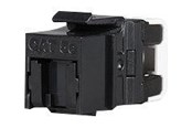 Netzwerkzubehör - Solarix modular insert - SXKJ-5E-UTP-BK-NA